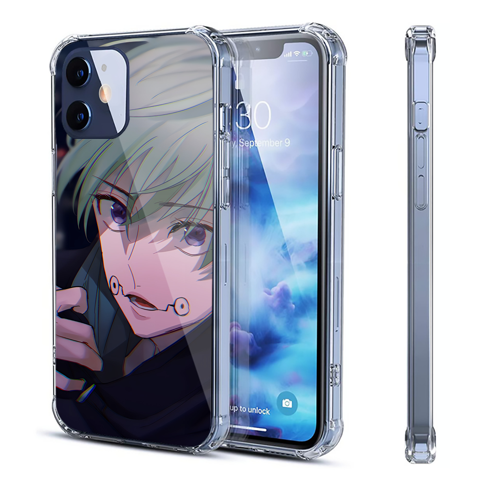 （画像用） SPY×FAMILY间谍家家酒 【iPhone 12シリーズ対応】透明スマホケース（クリアソフトケース）